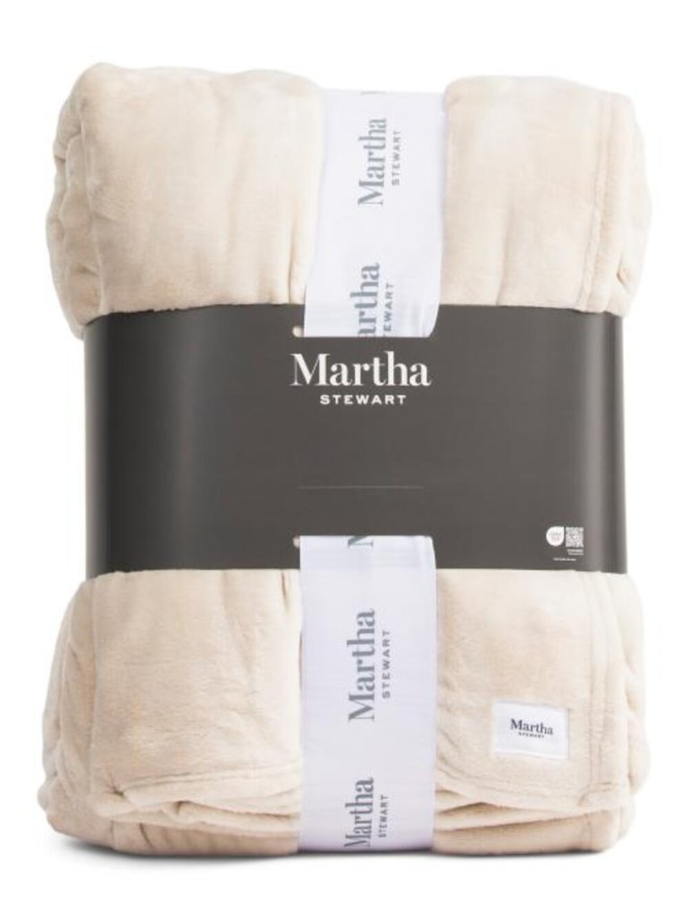 MARTHA STEWART Solid Fleece Blanket